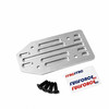 The back side of the skid has been machined out to save on weight.