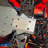 Just look at that beautiful finish!  These skids are a full 3/16" thick, thats almost a quarter inch of material there.  Can you say heavy duty??