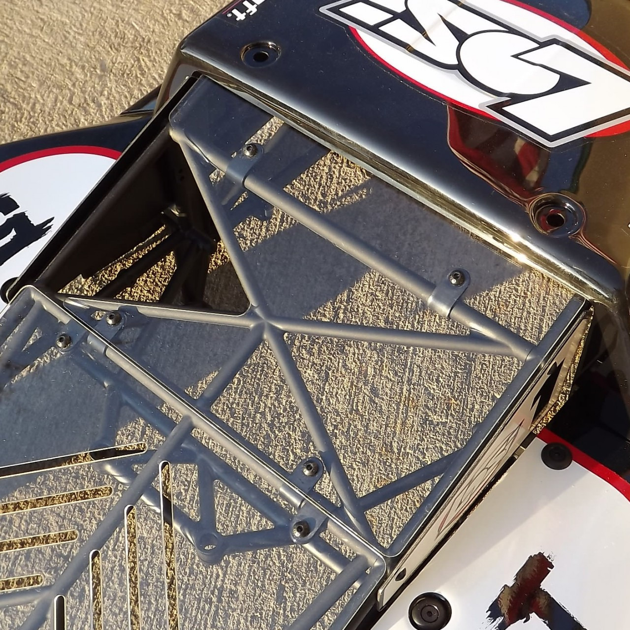 LOSI 5IVE-T & 2.0 REAR UPPER WINDOW - LASER CUT!