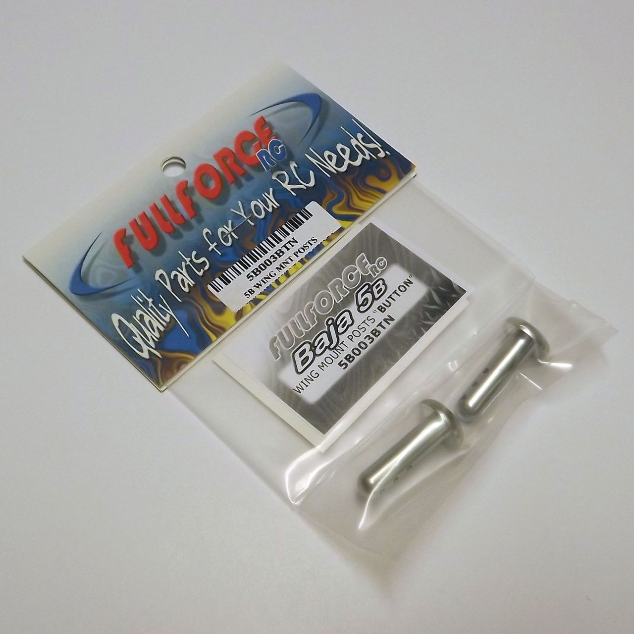 HPI Baja 5B button style wing pins ready to ship!