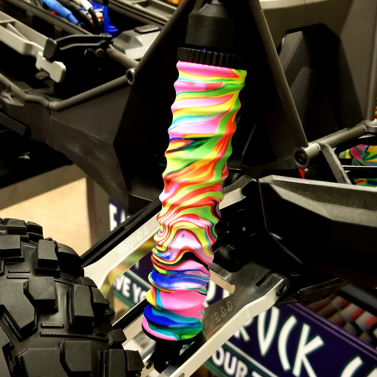 TRAXXAS XMAXX & XRT CUSTOM SHOCK BOOTS (Set of 4) By Fullforce RC