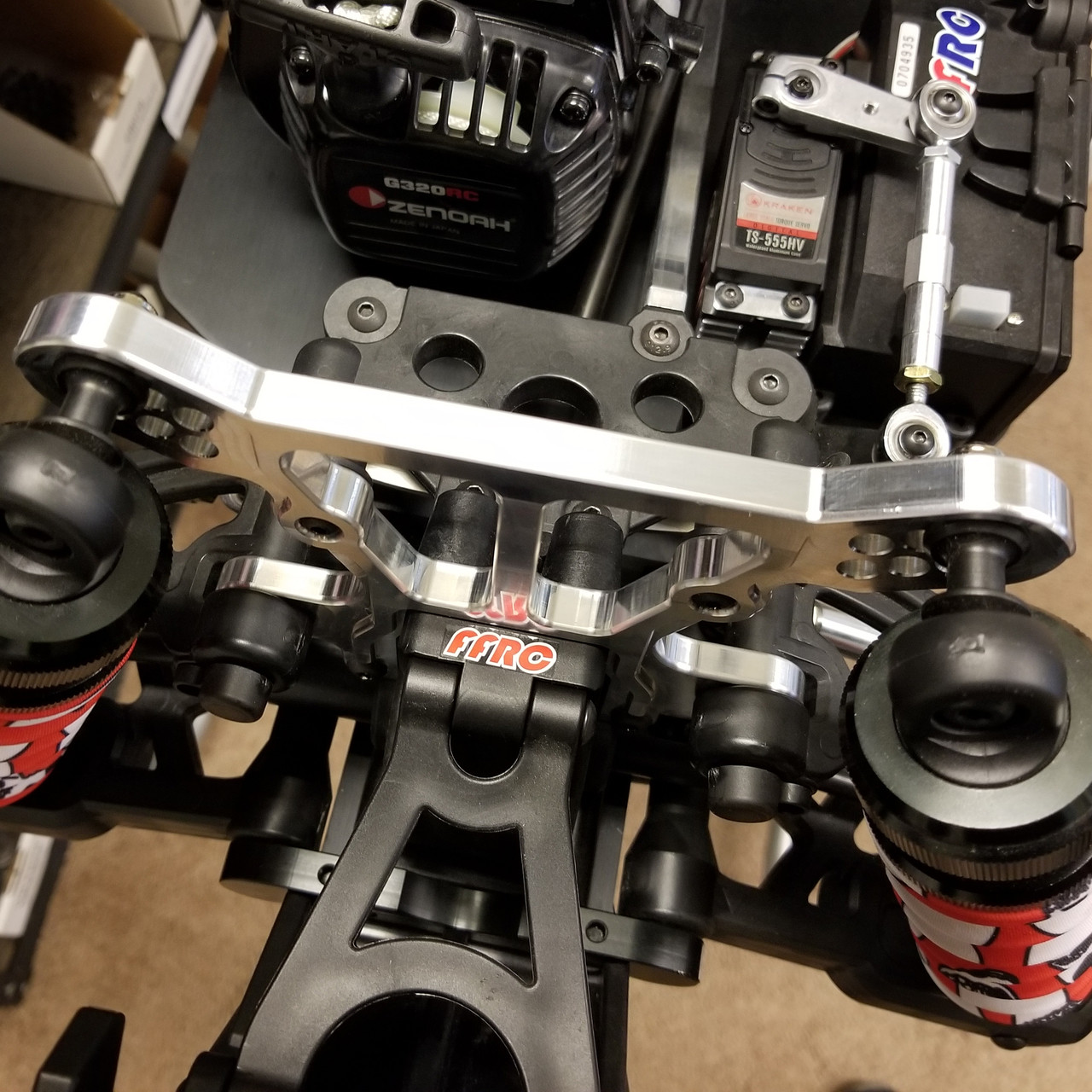 KRAKEN VEKTA 7075 ALUMINUM FRONT TOWER By Fullforce RC