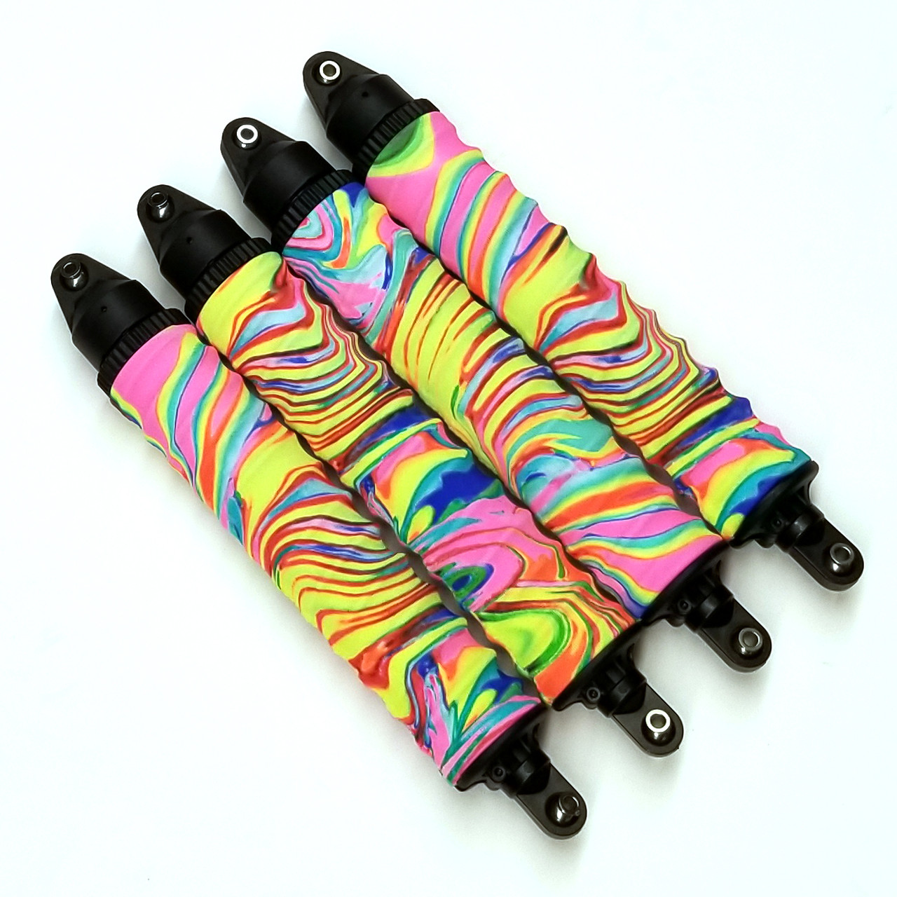 New Neon Flux shock boot color is shipping!  Check out these wild and random patterns!