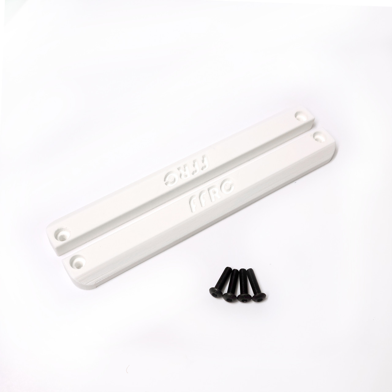 Losi DBXLE 2.0 ABS 3D Printed Roof Rails (2) in White.