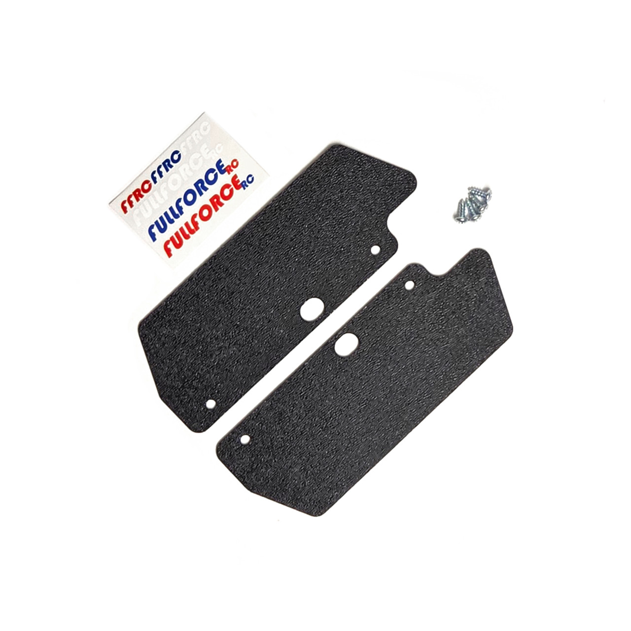 Team Losi 5ive-TE 3.0 ABS CV Shields.  These things are installed on the rear A-arms and protect the rear drive shafts and boots.  Made from 0.075" ABS Textured material.