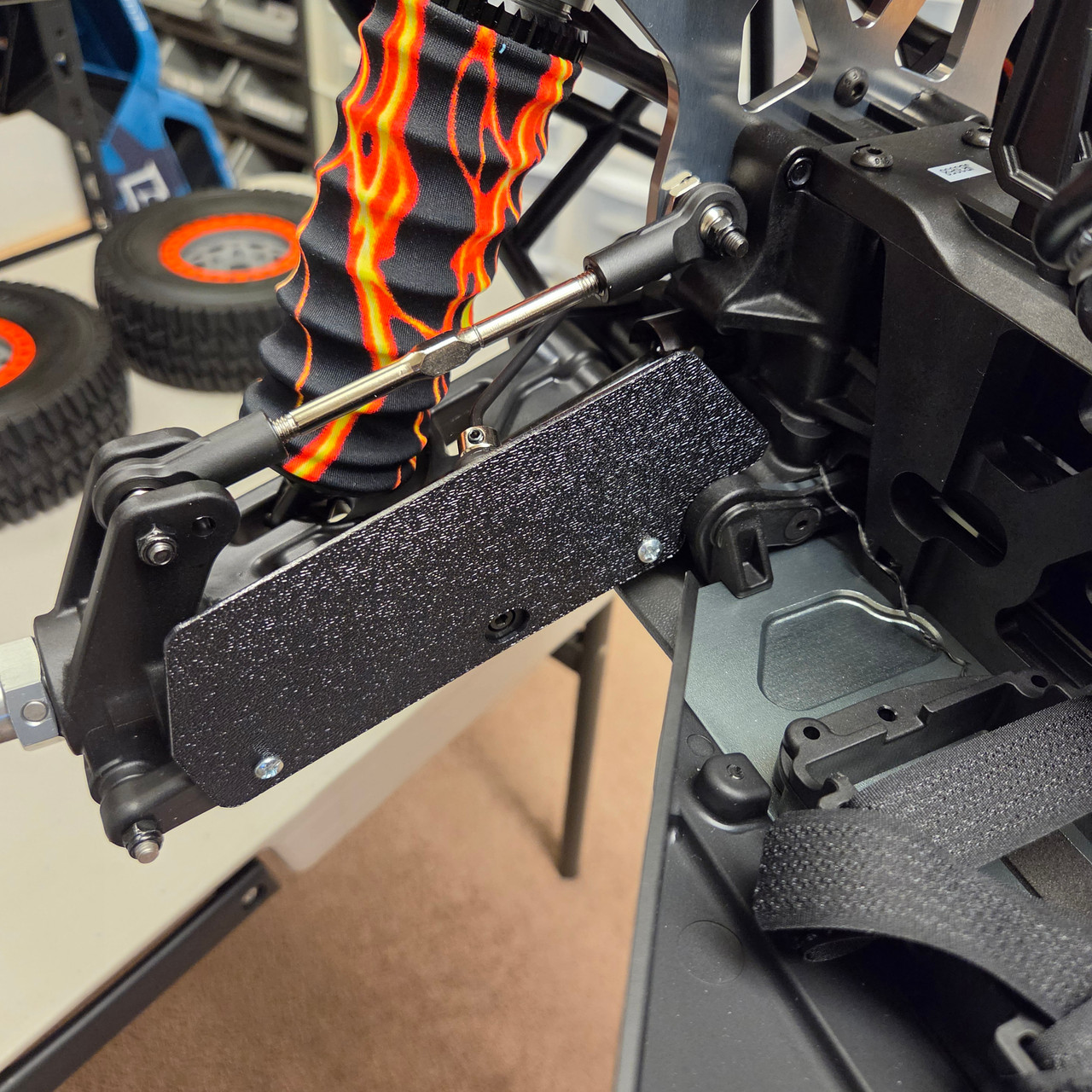 Install using the provided screws.