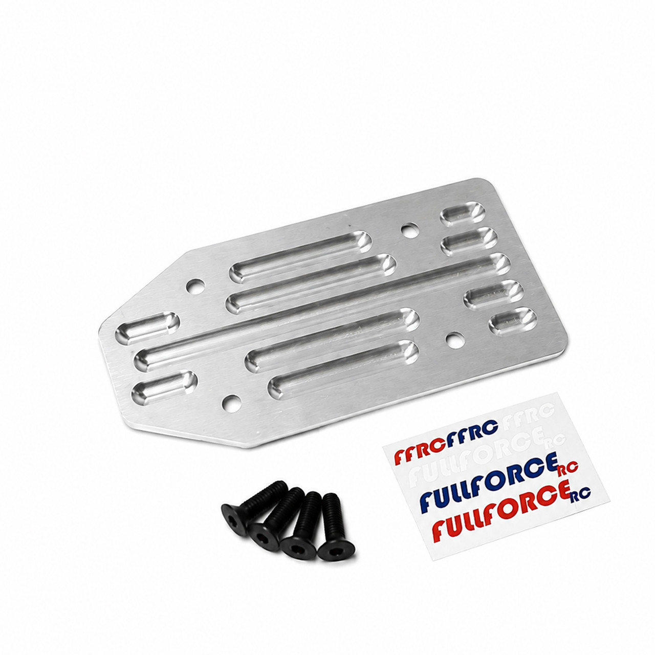 The back side of the skid has been machined out to save on weight.