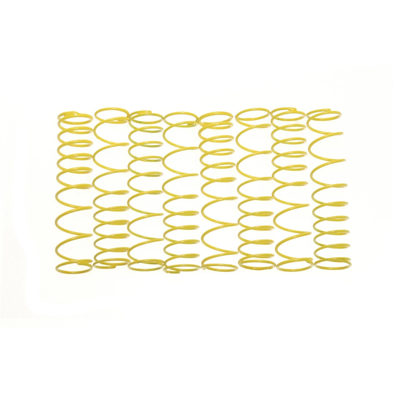 FOR Traxxas T-MAXX E-MAXX Dual rate springs in Yellow. 8 Pack