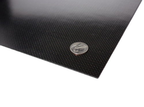 Carbon fiber panel measures 4.25x11.875" 1.5mm thick.  Has tons of uses from 10th scale radio trays to supports and upper decks.