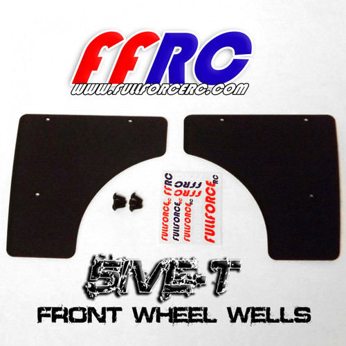 Team Losi 5ive-T front wheel wells help keep dirt out of your chassis.