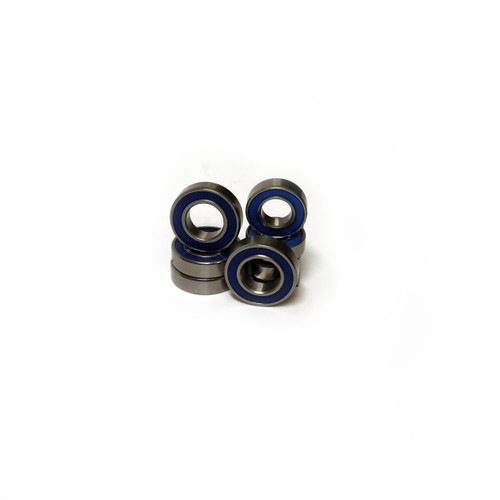 FOR Traxxas Sledge 8th scale blue rubber sealed wheel bearing kit.  Includes 4 inner and 4 outer hub bearings. 