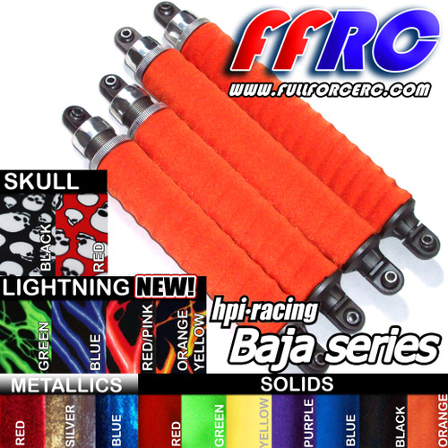 自転車ショックブレーカー HPI BAJA 5B 5T 5SC SHOCK BOOTS (set of 4)