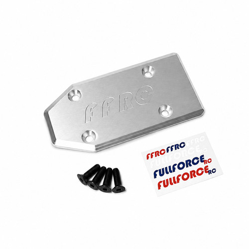 Losi 5ive-TE 3.0 Heavy Duty Aluminum skid plate with install hardware.