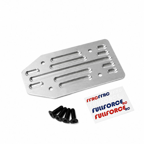 The back side of the skid has been machined out to save on weight.
