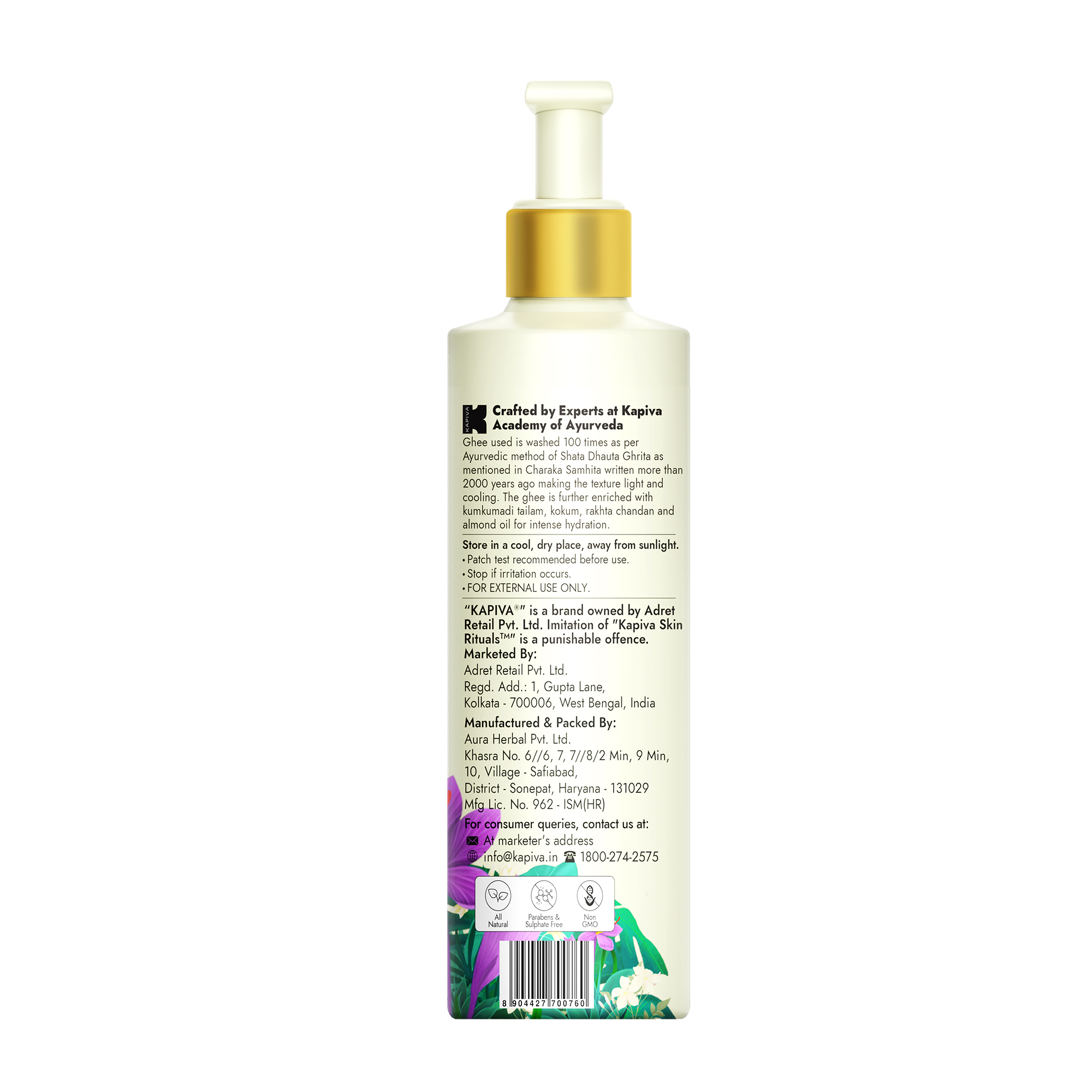 Ghee Kumkumadi Body Lotion
