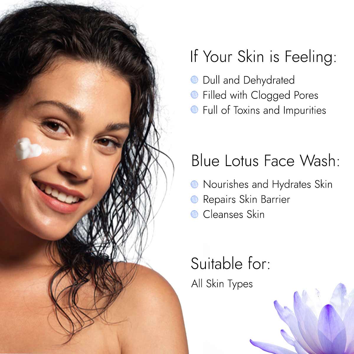Blue Lotus Face Wash