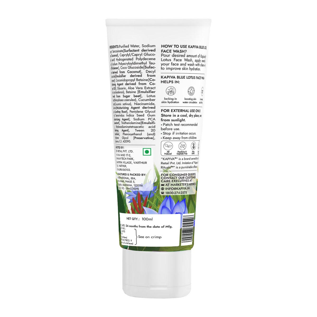 Blue Lotus Face Wash