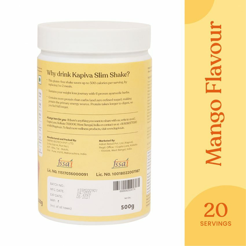 Meal Replacement Slim Shake Mango 500g