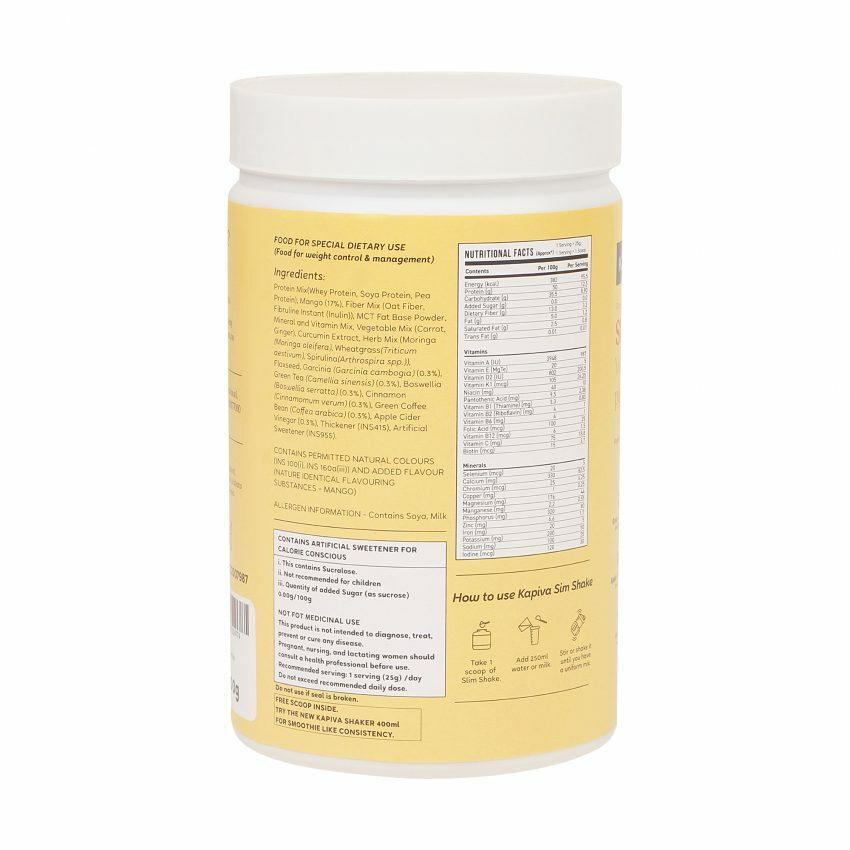Meal Replacement Slim Shake Mango 500g