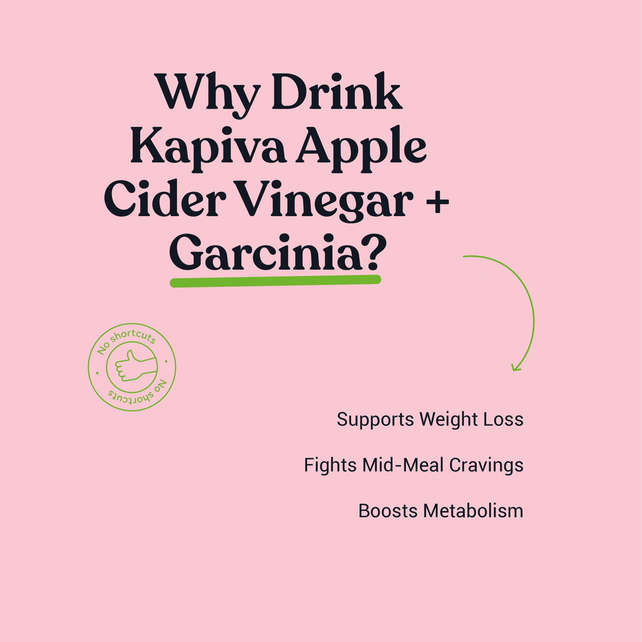 Apple Cider Vinegar + Garcinia 500 ML