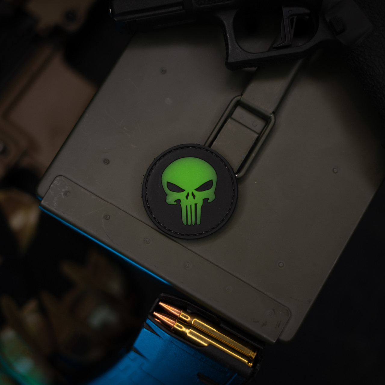 Buy Glow In The Dark Punisher Pvc Morale Patch Online