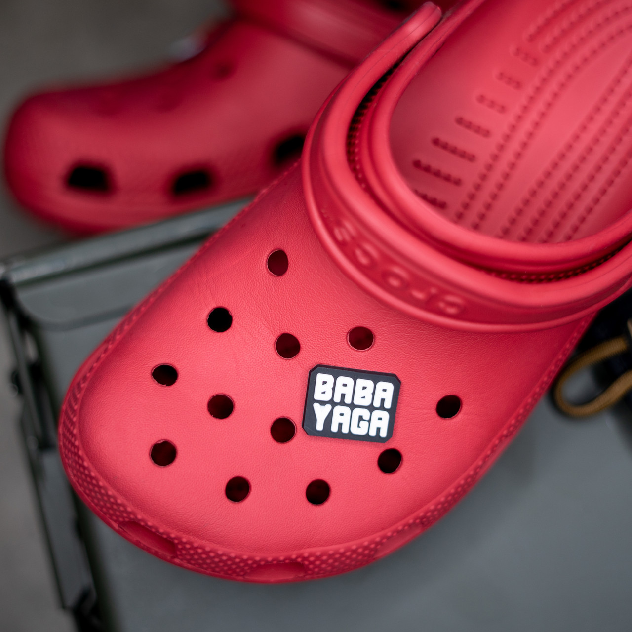 making jibbitz for big red boots crocs｜TikTok Search