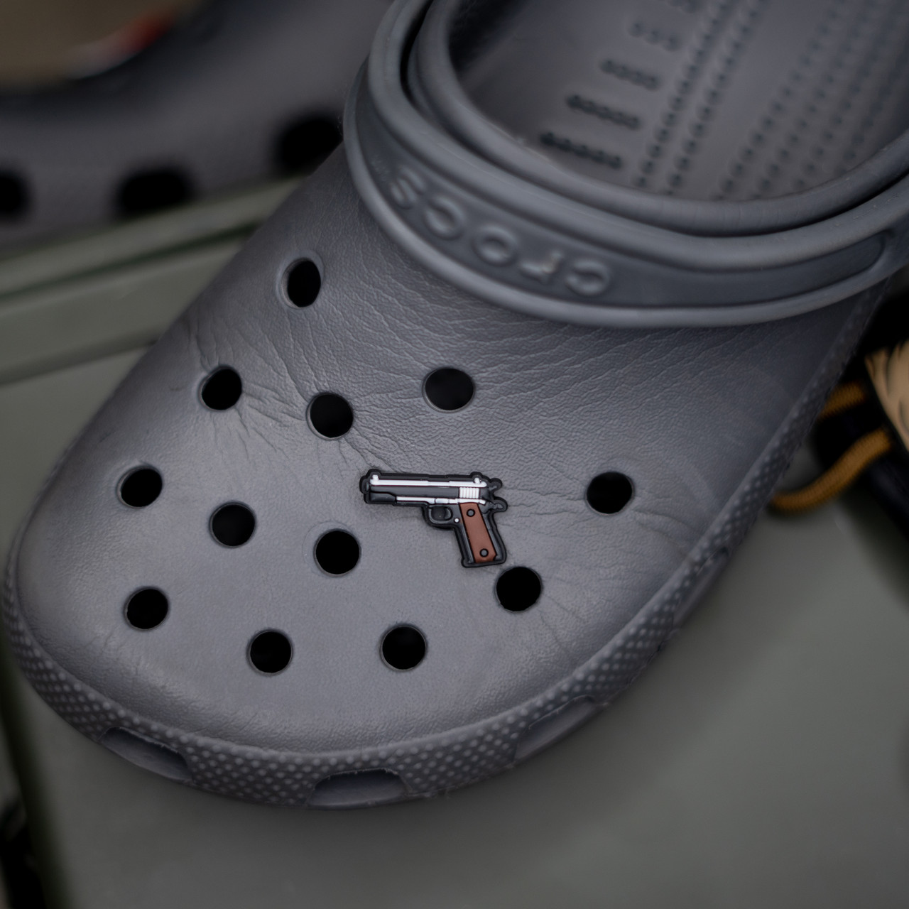 1911 .45 Croc Charm