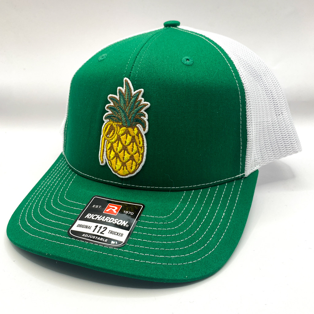 Baseball Cap Pineapple Trucker Hat Pineapple Grenade Trucker