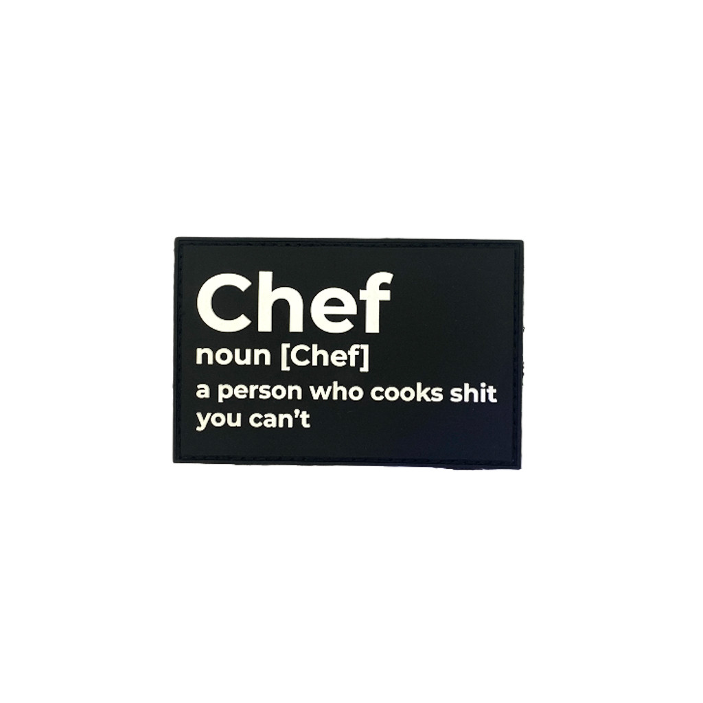 Chef PVC Morale Patch