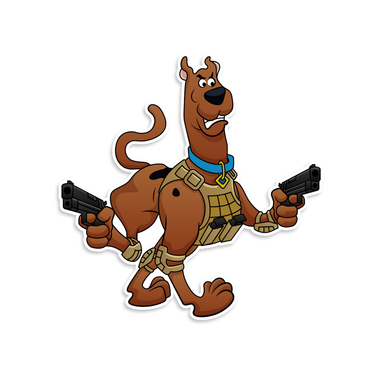 Tactical Scooby-Doo Vinyl Sticker by NEO Tactical Gear
