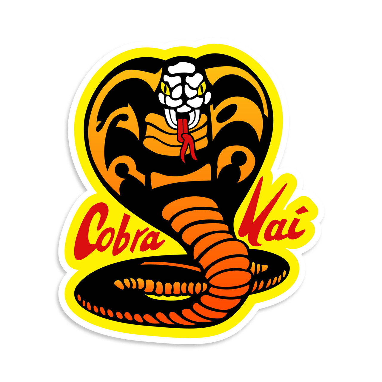 Cobra Kai Logo Karate Kid Vinyl Sticker 