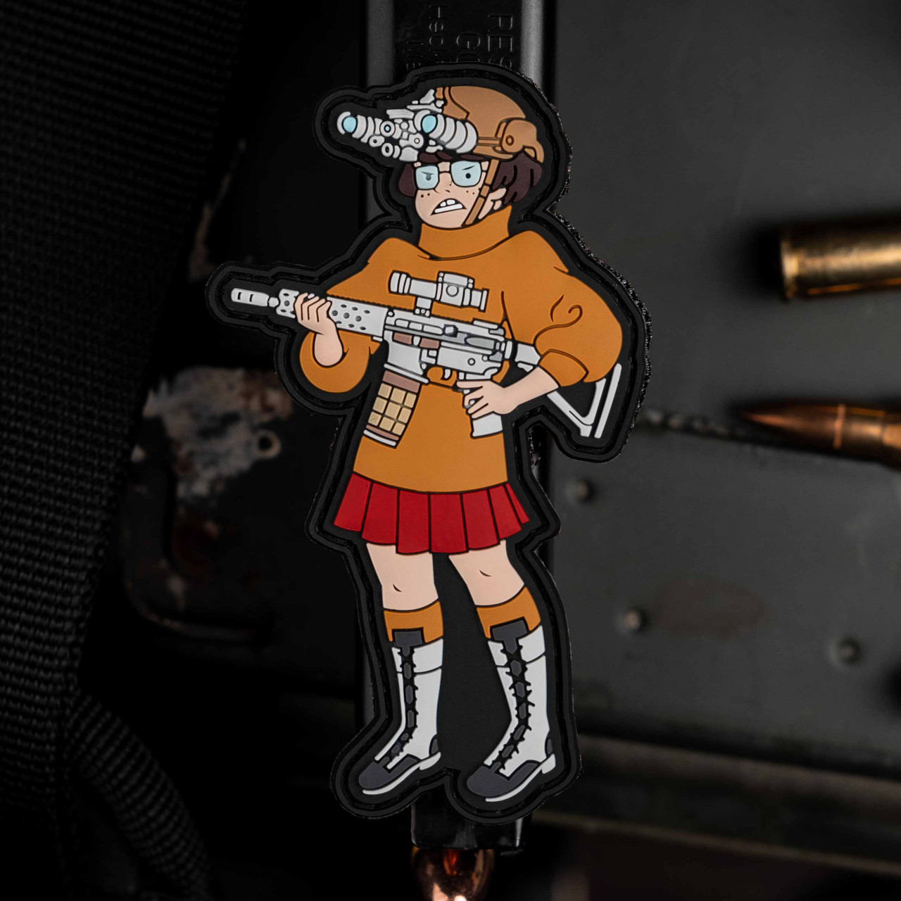 Tactical Velma Scooby-Doo PVC Morale Patch