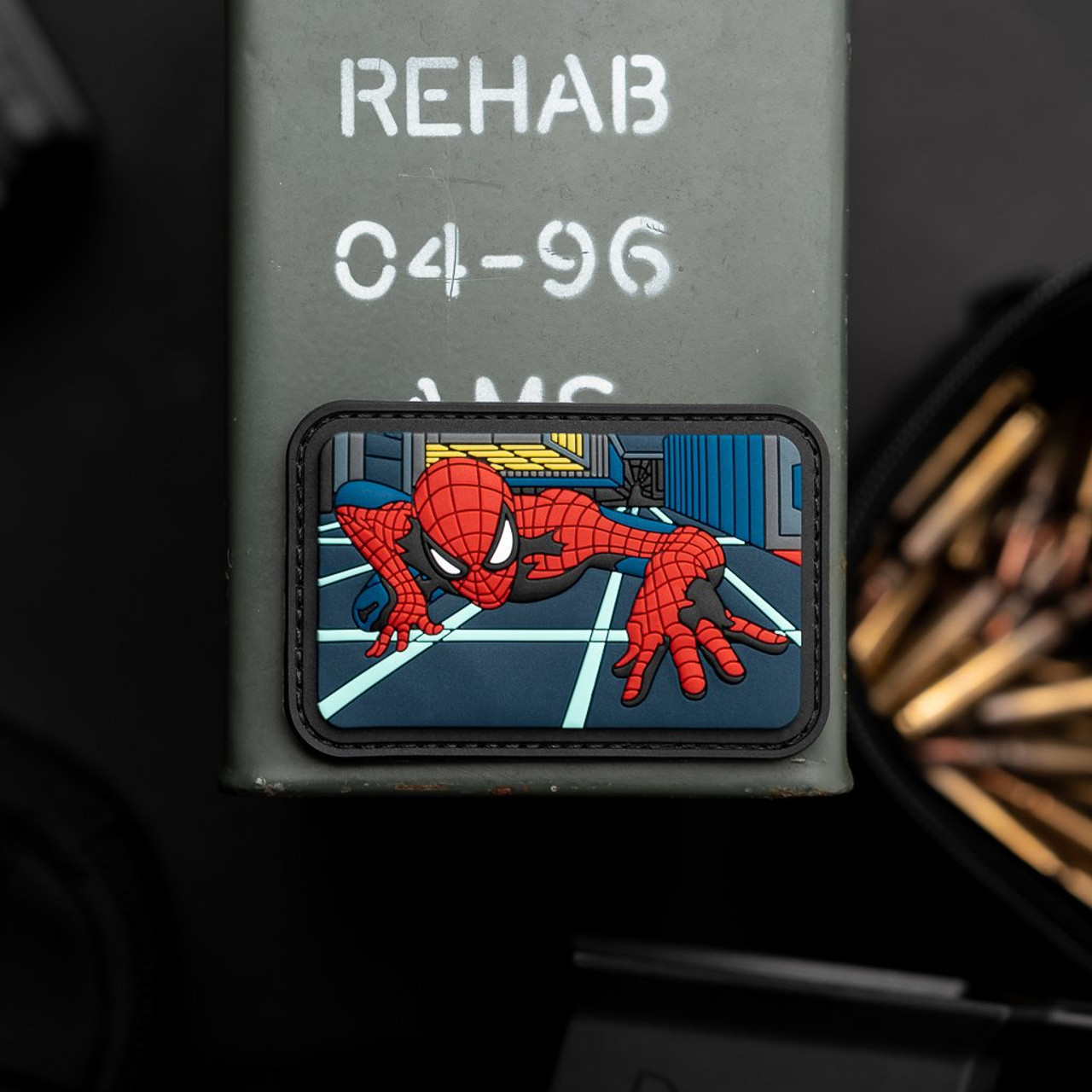 Spiderman 3D Comic PVC Morale Patch - NEO Tactical Gear