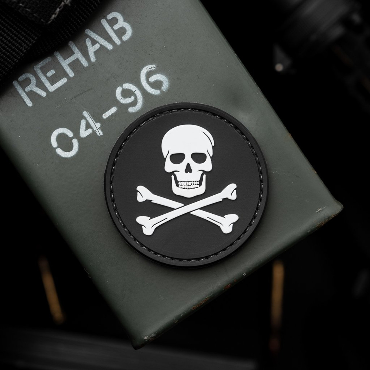 Awesome Morale Patches Online. Jolly Roger PVC Morale Patch