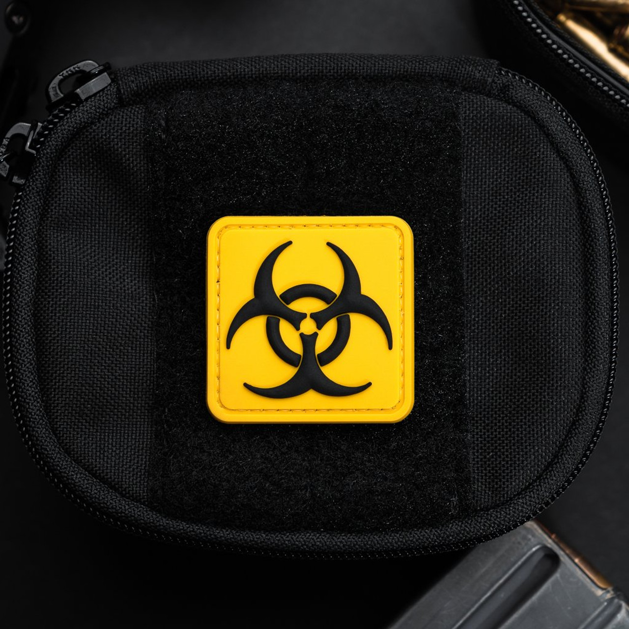 Biohazard Diaper Bag PVC Morale Patch – F-Bomb Morale Gear