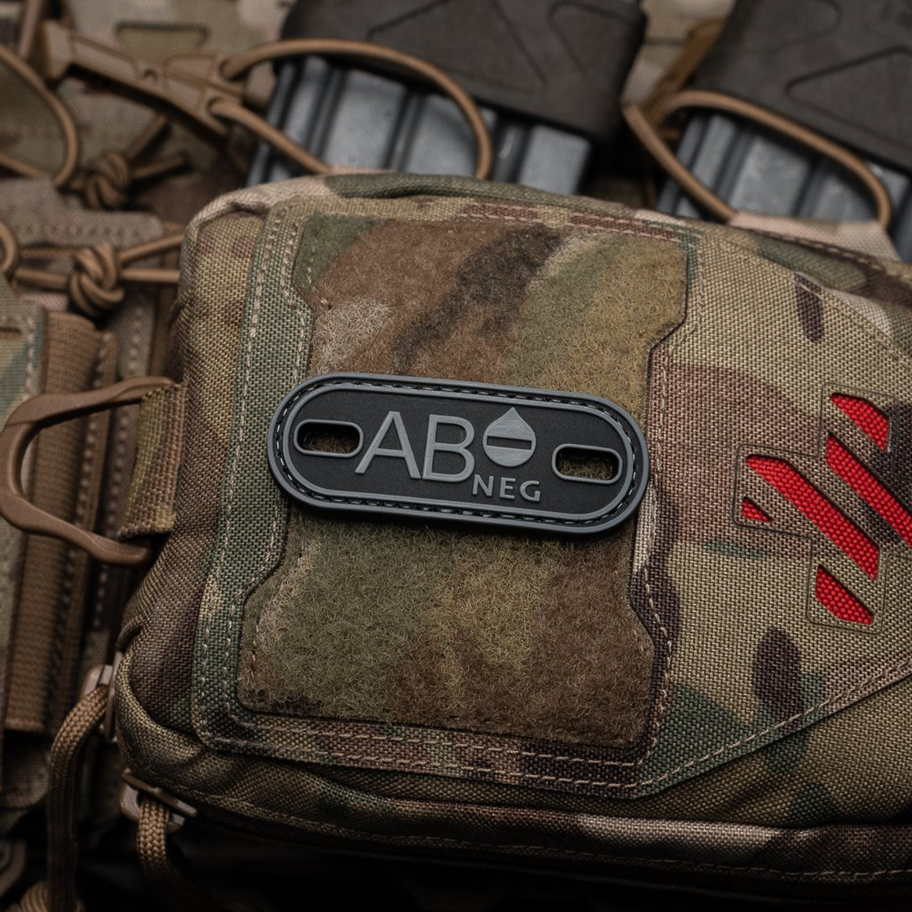 Blood Type Patch PVC by NEO Tactical Gear