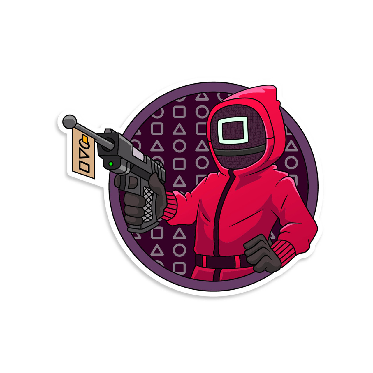 ★87MM★ Mmlg ICON PACK HFT SQUID BLACK Buy Squid Game Vault Boy Mashup Sticker Online