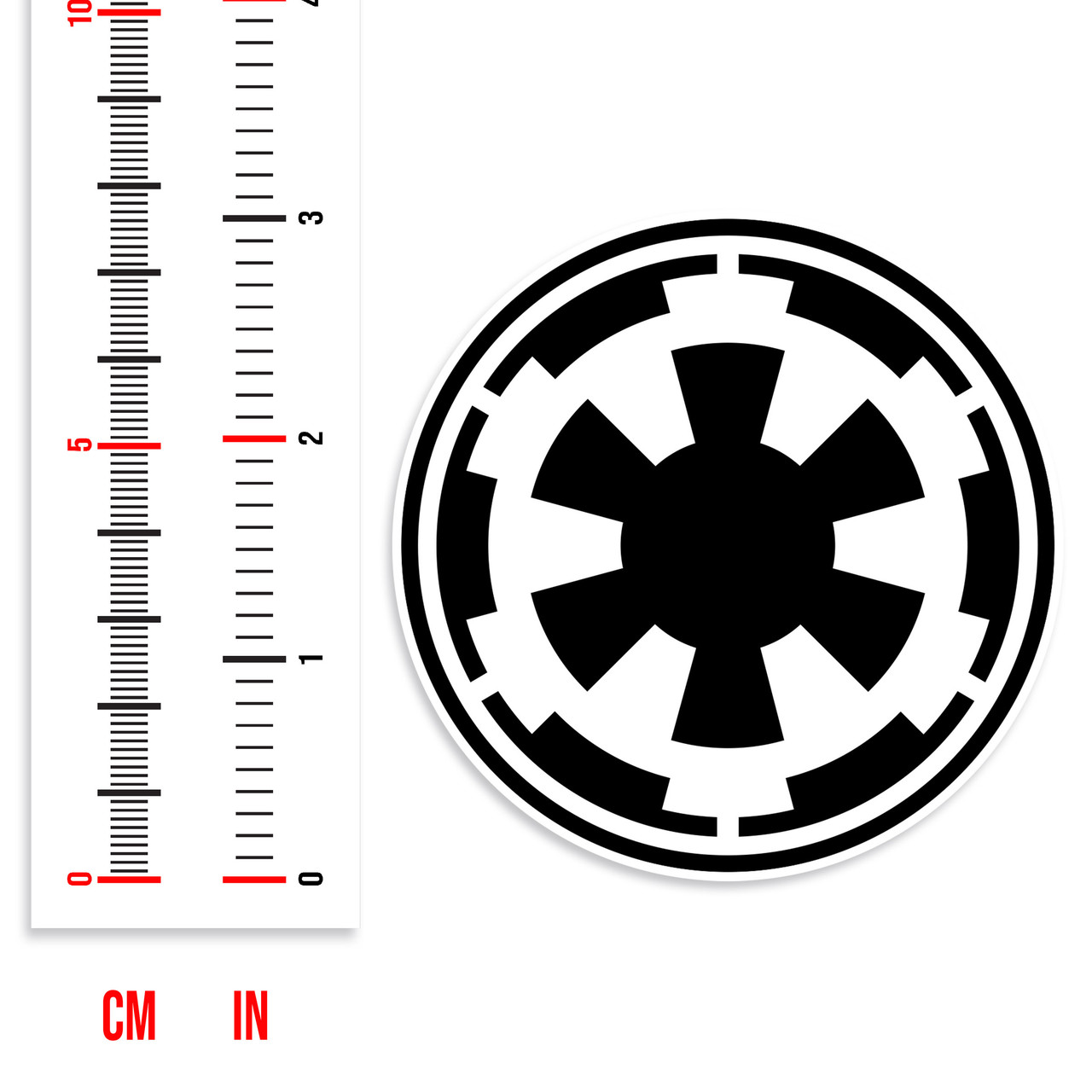 Star Wars Imperial Logo Coaster Doily