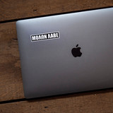 Molon Labe Name Tape Sticker