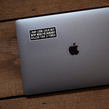 I May Look Calm But In My Head I've Already Killed You 3 Times Sticker I May Look Calm But In My Head I've Already Killed You 3 Times Sticker
