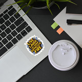 Tactical vinyl sticker applied to laptop – Live Laugh Suppressive Fire design Tactical vinyl sticker applied to laptop – Live Laugh Suppressive Fire design