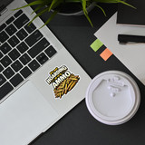 its not hoarding if its ammo sticker on laptop funny gun humor sticker