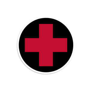 Medic Circle Mini Sticker