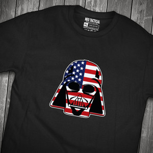 Darth Vader US Flag T-Shirt