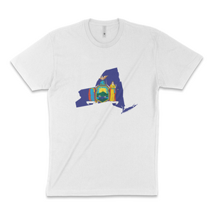 New York State Flag T-Shirt New York State Flag T-Shirt