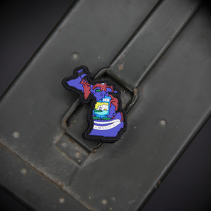 Michigan State Flag Morale Patch