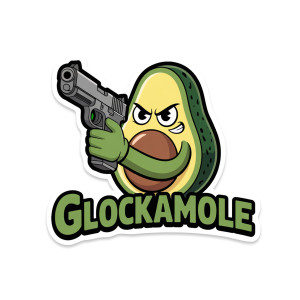 Glockamole Sticker