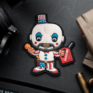 Captain Spaulding Fried Chicken and Gasoline PVC Morale Patch