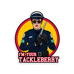 Police Academy I'm Your Tackleberry Vinyl Sticker Police Academy I'm Your Tackleberry Vinyl Sticker