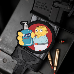 NEO Tactical Gunboners Ralph Vault Boy Mashup PVC Morale Patch NEO Tactical Gunboners Ralph Vault Boy Mashup PVC Morale Patch